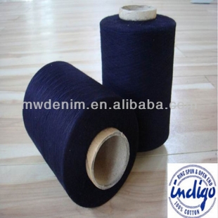 China wholesale 20s combed indigo dyed cotton yarn 